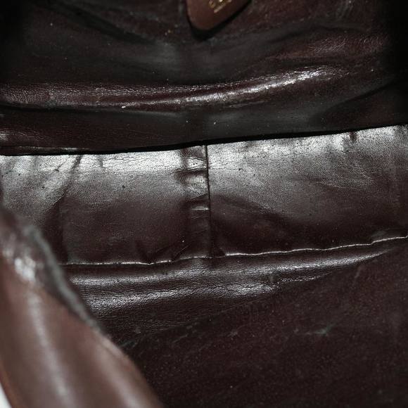 GUCCI Bamboo Hand Bag Leather 2way Black 001.2852.1577.0 Auth bs5868 - Picture 9 of 16